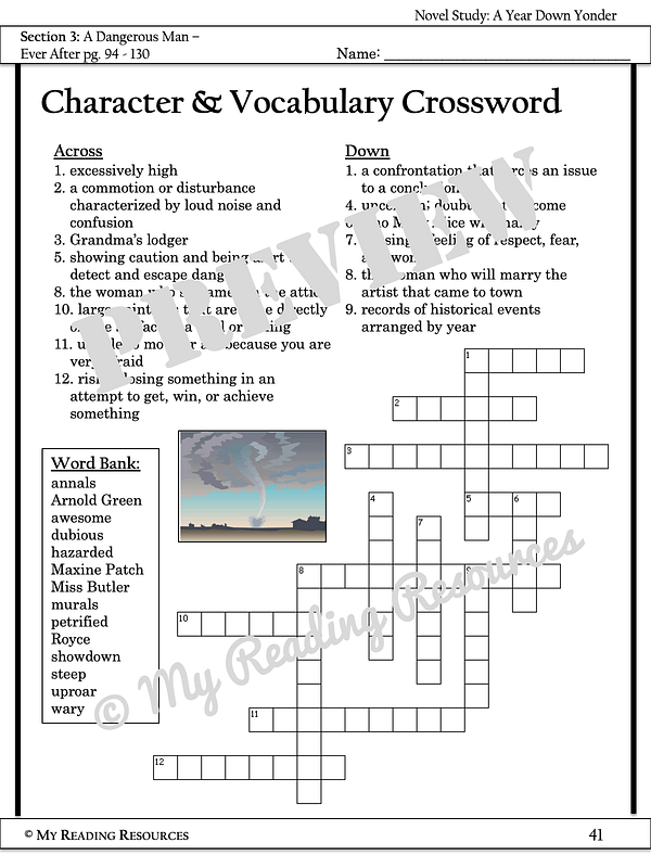 yonder yacht crossword