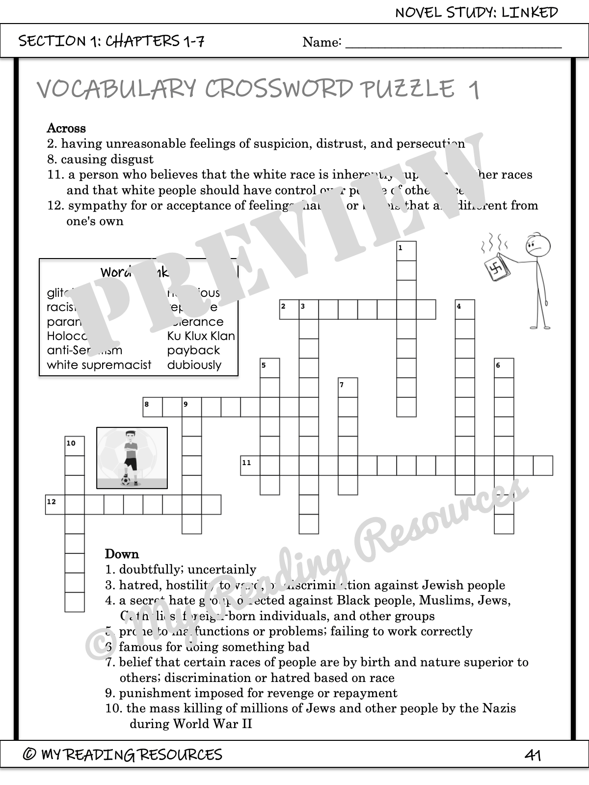 Linked Novel Study - My Reading Resources