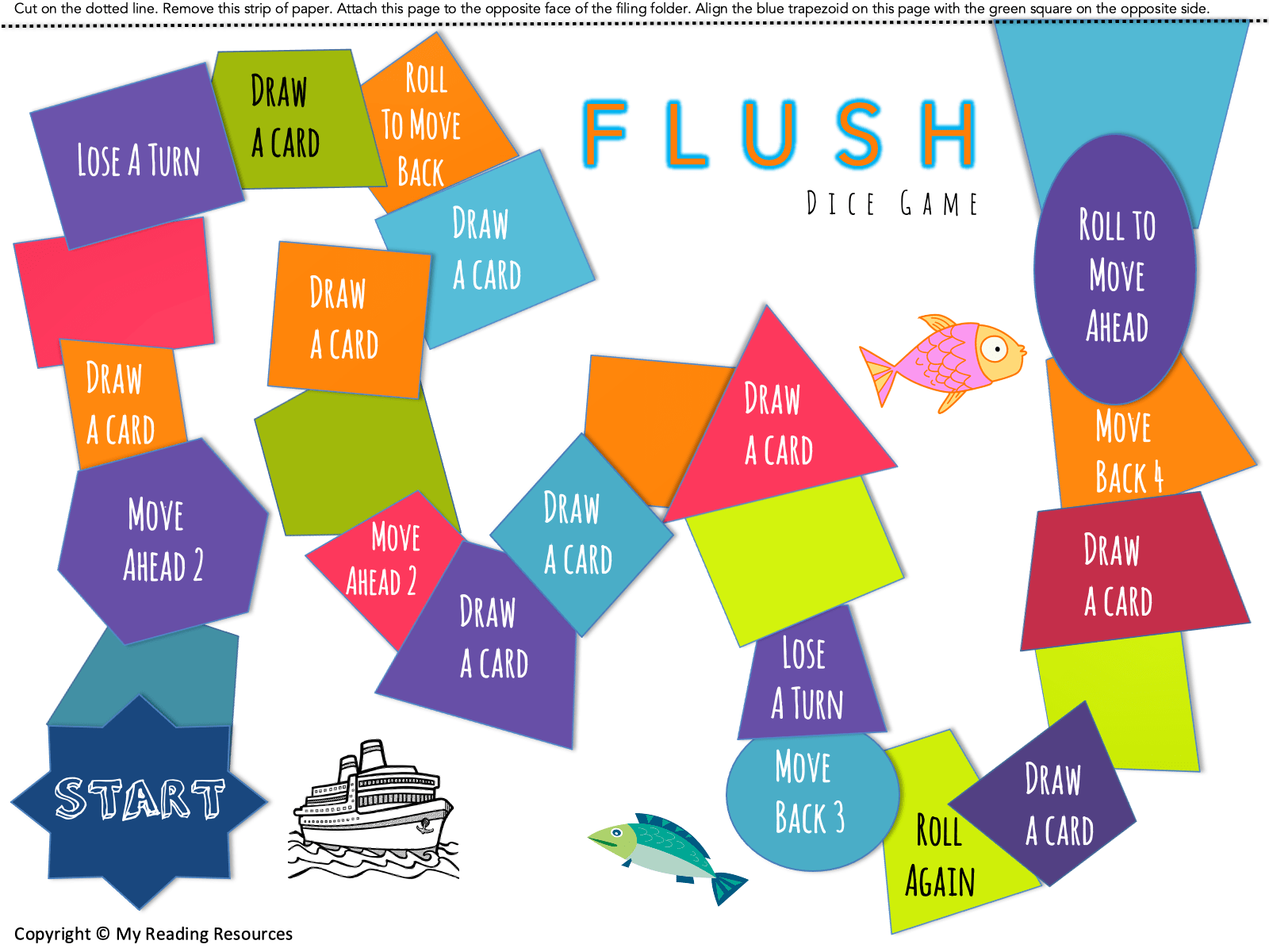 Flush Novel Study My Reading Resources