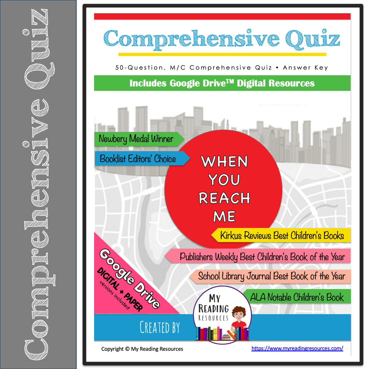 When You Reach Me Comprehensive Quiz My Reading Resources