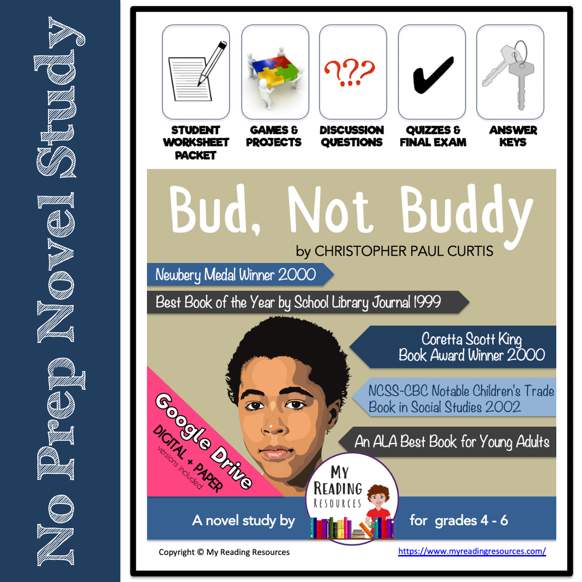 Bud, Not Buddy Novel Study - My Reading Resources