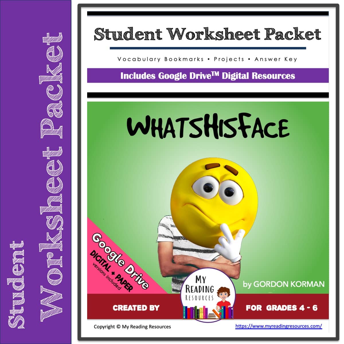 whatshisface-student-worksheet-packet-my-reading-resources