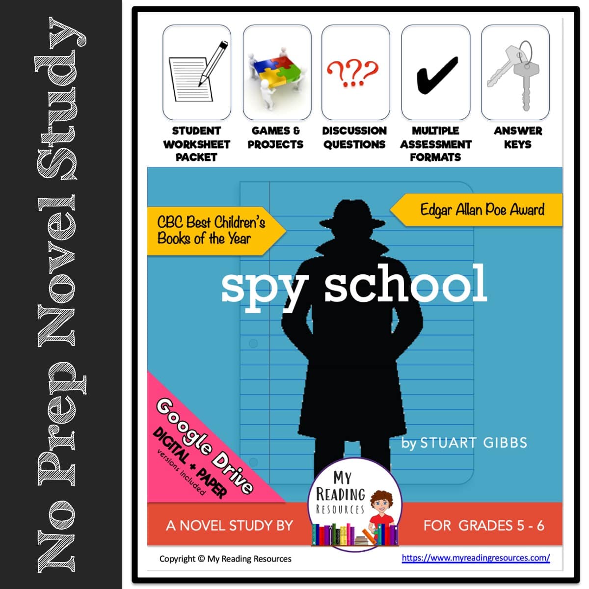 Spy School Novel Study - My Reading Resources
